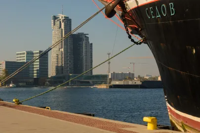 Żaglowiec Sedov przypłynął do Gdyni