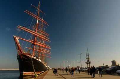 Żaglowiec Sedov przypłynął do Gdyni