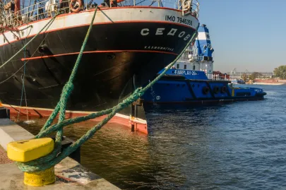 Żaglowiec Sedov przypłynął do Gdyni