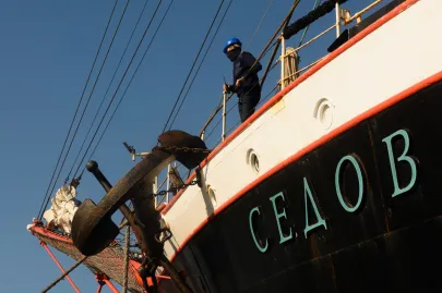 Żaglowiec Sedov przypłynął do Gdyni