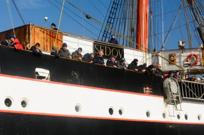 Żaglowiec Sedov przypłynął do Gdyni