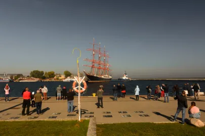 Żaglowiec Sedov przypłynął do Gdyni