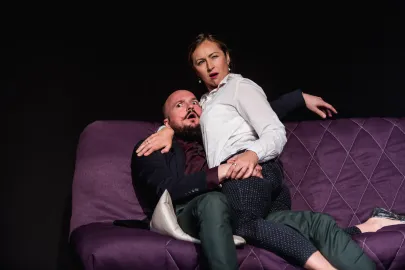 Piotr Mahlik i Aleksandra Okonowska