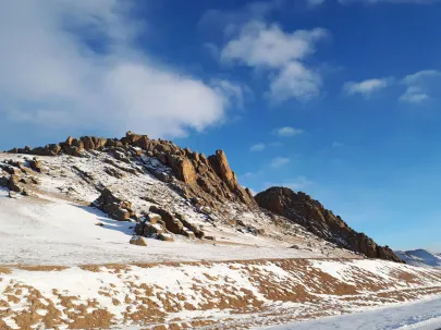 Mongolia Step styczeń 2018