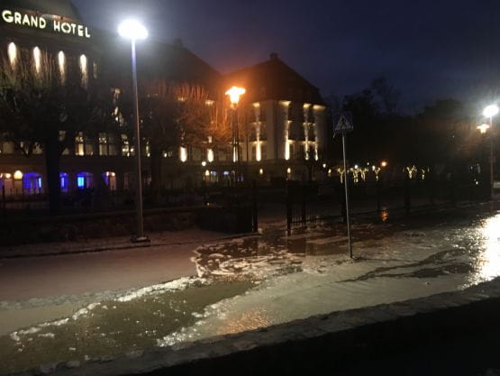 Grand Hotel w Sopocie zagrożony podmyciem
