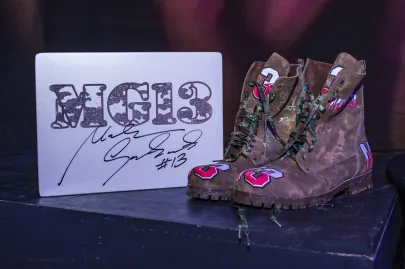 Unikatowe buty Marcina Gortata zostały wylicytowane za 2 tys. zł.
