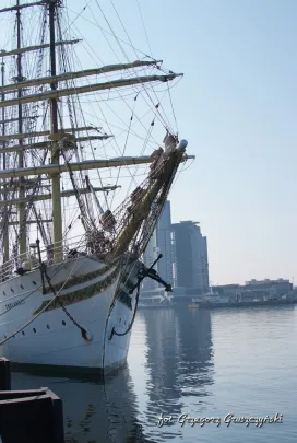 Żaglowiec s/s Sørlandet w Gdyni