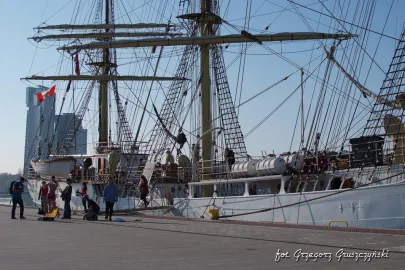Żaglowiec s/s Sørlandet w Gdyni