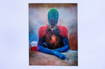 Zdzisław Beksiński - Bez Tytułu