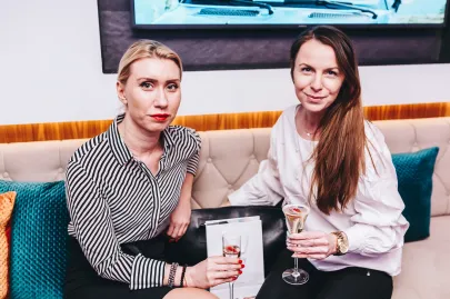 Magdalena Larczyńska i Katarzyna Zblewska