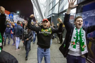 Piłkarze Lechii Gdańsk wrócili do Gdańska z Pucharem Polski