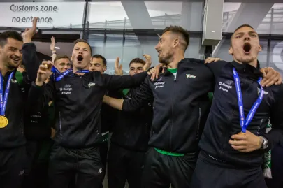 Piłkarze Lechii Gdańsk wrócili do Gdańska z Pucharem Polski