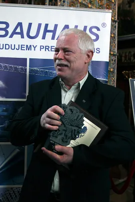 zwycięzca w kategorii firma duża oraz nagrody Gryf Medialny - Kazimierz Wierzbicki, prezes Trefl SA