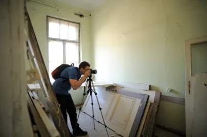 Plener fotograficzny w dawnej Przychodni