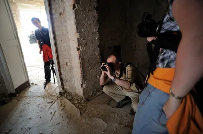 Plener fotograficzny w dawnej Przychodni