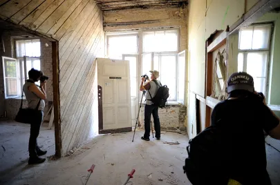 Plener fotograficzny w dawnej Przychodni