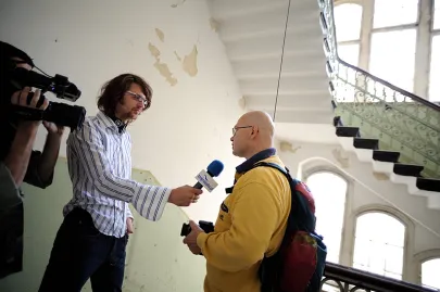 Plener fotograficzny w dawnej Przychodni