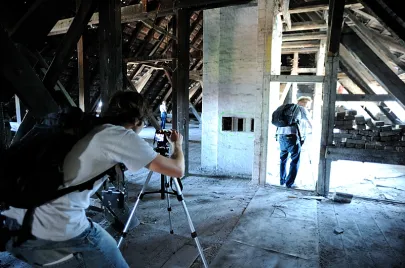 Plener fotograficzny w dawnej Przychodni