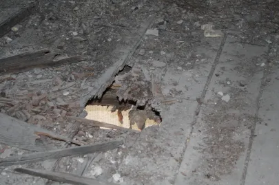 plener w dawnej Przychodni kolejowej