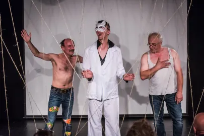 Przemek Sędłak, Michał Stankowski i Zygmunt Żołądź