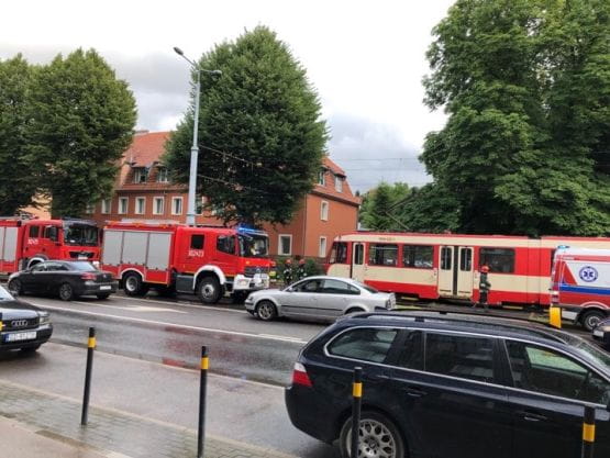 Groźny wypadek na Kartuskiej w Gdańsku