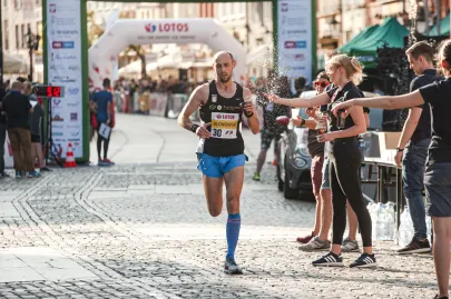 Bieg elity mężczyzn Marcin Klonowski