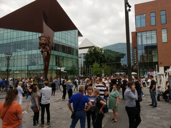 Trwa ewakuacja Forum Gdańsk