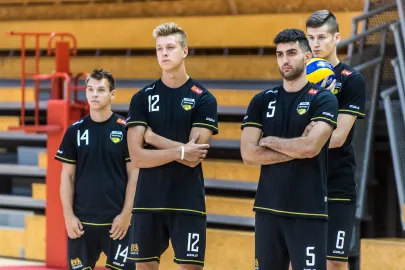 Maciej Olenderek, Karol Urbanowicz, Marcin Janusz i Szymon Jakubiszak 