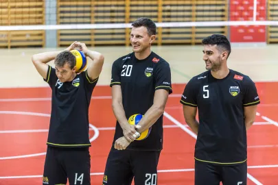 Maciej Olenderek, Wojciech Grzyb i Marcin Janusz 