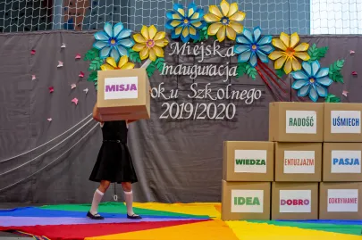 Miejska inauguracja roku szkolnego w szkole na Jabłoniowej
