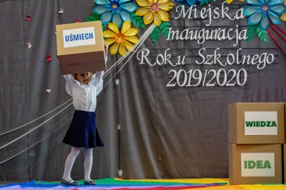 Miejska inauguracja roku szkolnego w szkole na Jabłoniowej