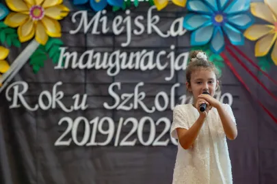 Miejska inauguracja roku szkolnego w szkole na Jabłoniowej