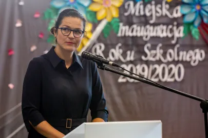 Miejska inauguracja roku szkolnego w szkole na Jabłoniowej