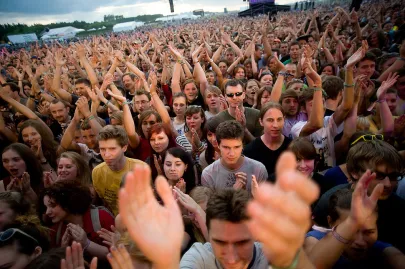 Publiczność na The National