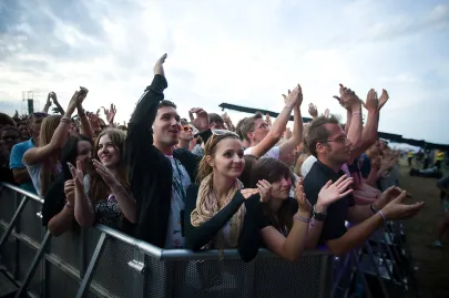 Publiczność na The National