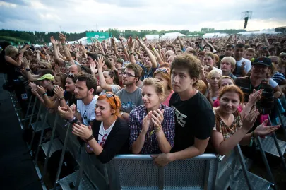 Publiczność na The National