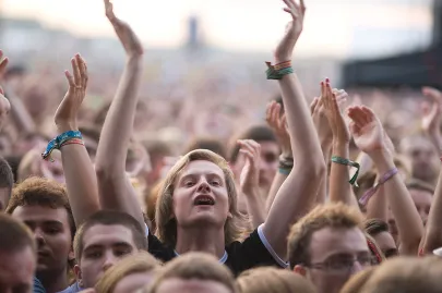 Publiczność na The National