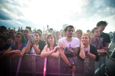 Publiczność na The National