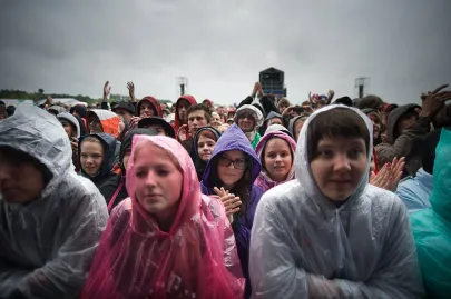 Publiczność na Monice Brodce