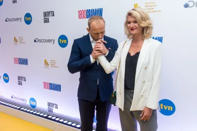Borys Szyc i Justyna Jeger-Nagłowska