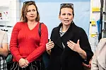 Katarzyna Tusk-Olczak i Maja Paradecka