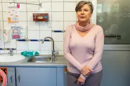 26.09.2019 Przekazanie przez przedstawicieli V LO w Gdańsku Szpitalowi Dziecięcemu Polanki sprzętu zakupionego dzięki zbiórce pieniędzy 