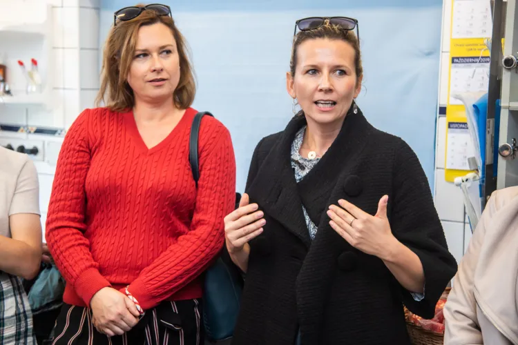Katarzyna Tusk-Olczak i Maja Paradecka