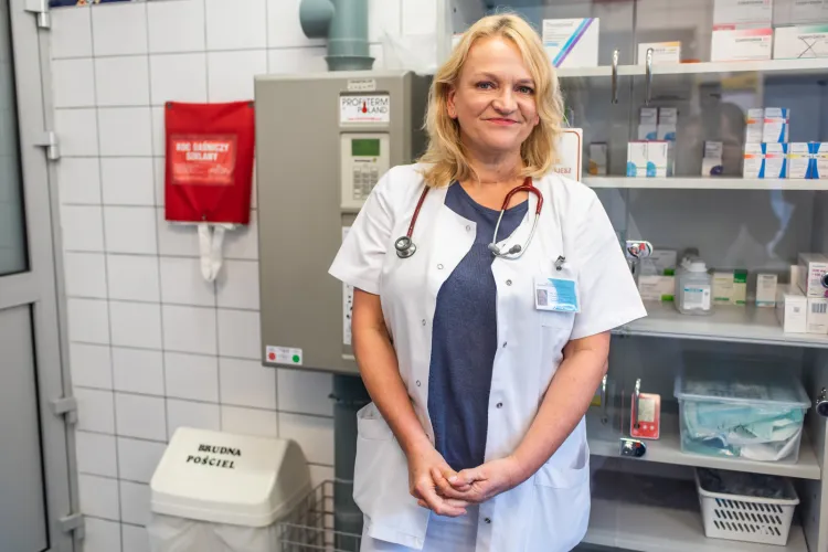 Dagmara Kondracka-Dajnowicz, kierownik Oddziału Niemowlęco-Neonatologicznego szpitala Polanki
