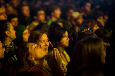 Publiczność na James Blake