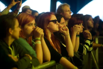 Publiczność na James Blake