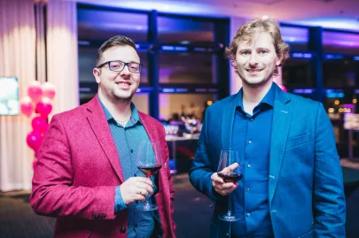 Piotr Frączkowski i Maciek Ciesielski