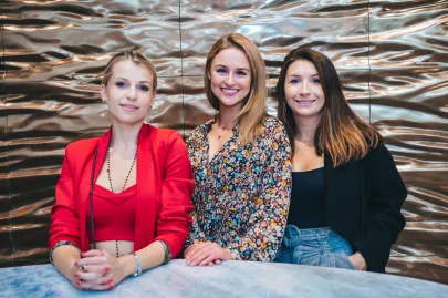 Katarzyna Falkiewicz, Daria Soliwoda i Aleksandra Rogowska- Lichnerowicz
