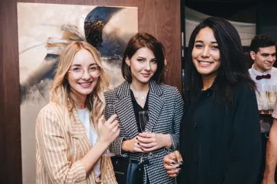 Katarzyna Wolniak, Anita Biesiadzińska i Isabelle Matsili