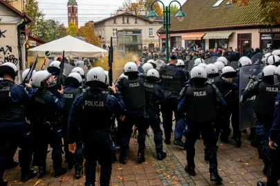 Kibice Lechii zebrali się w Sopocie